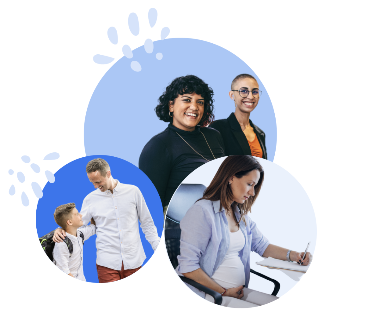 visible hand workplace equality visual