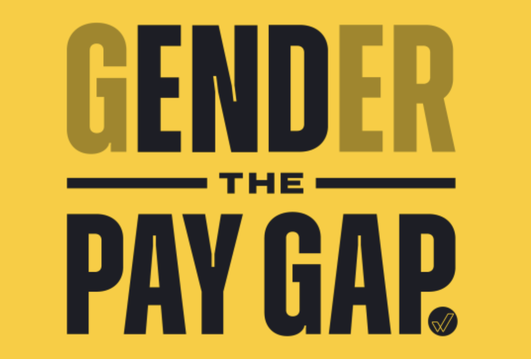 Gender pay gap visual